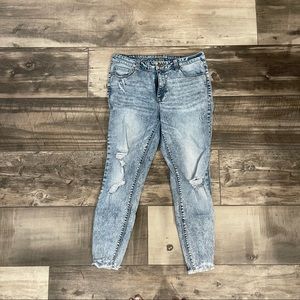 True Craft Ripped Skinny Jeans
